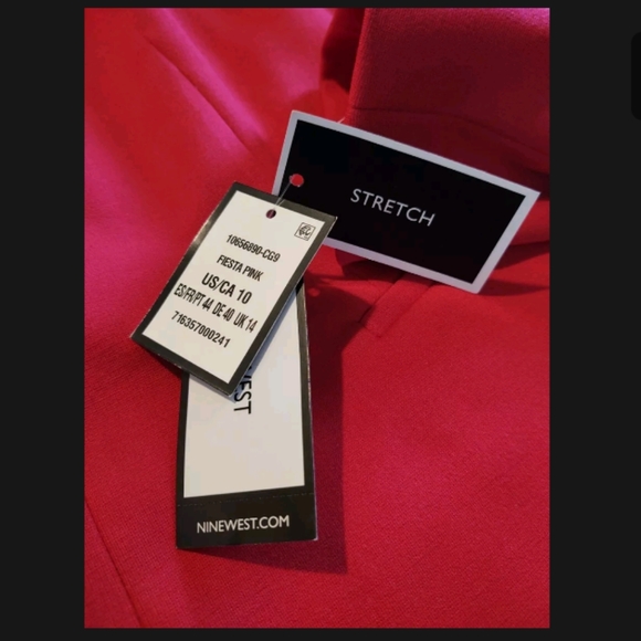 Nine West Women's Solid Ponte Kiss Front Jacket 10 - Picture 8 of 10